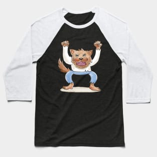 Bear Monster Baseball T-Shirt